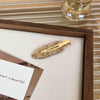 Plastic Resin Natural Style Stamping Women's Hairpins Hair Accessories