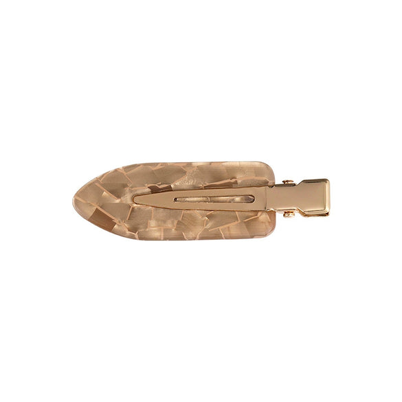 Plastic Resin Natural Style Stamping Women's Hairpins Hair Accessories