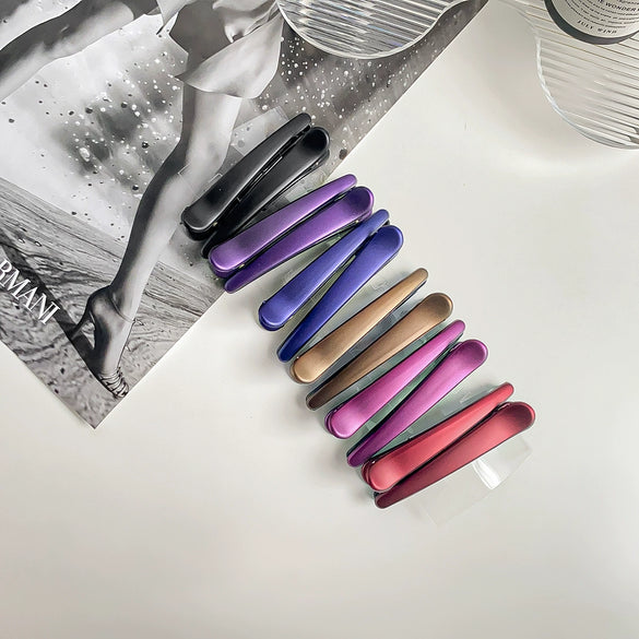 Plastic Resin Retro Handmade Duckbill Hair Clip Hair Accessories