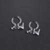 Plastic Resin Ushaped Ear Pin Ear Hook With Hanging Pendant Dripping Oil Diy Earring Accessories