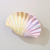 Plastic Scallop Hair Clip Light Luxury Style Paint Process Women's Hair Accessories