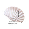 Plastic Scallop Hair Clip Light Luxury Style Paint Process Women's Hair Accessories