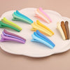 Plastic Seamless Hair Clips And Bobby Pins Set Geometric Style Baking Varnish Hair Accessories For Women