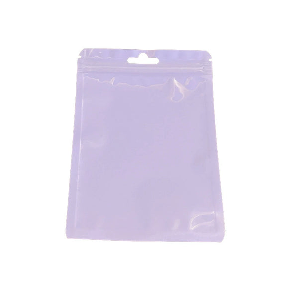 Plastic Selfsealing Holographic Solid Color Jewelry And Makeup Brush Packaging Bag