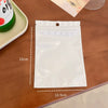 Plastic Selfsealing Holographic Solid Color Jewelry And Makeup Brush Packaging Bag