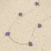 Plastic Small Daisy Flower Woven Waist Chain For Women Pastoral Style