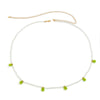 Plastic Small Daisy Flower Woven Waist Chain For Women Pastoral Style