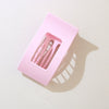 Plastic Spraypainted Duckbill Hairpin For Women Office Lady Geometric Style