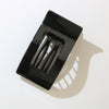 Plastic Spraypainted Duckbill Hairpin For Women Office Lady Geometric Style