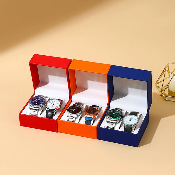 Plastic Watch And Jewelry Storage Box
