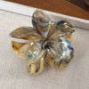 Plastic Women's Dopamine Sweet Flower Hair Claw Clip With Epoxy Treatment