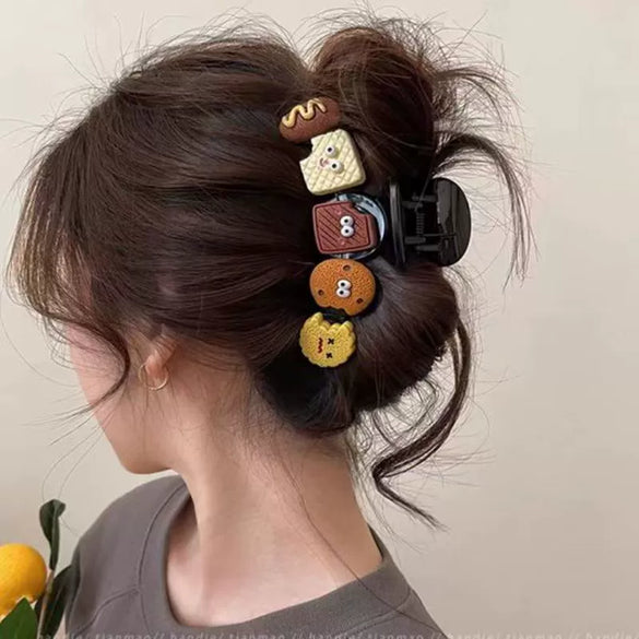 Pleated Mesh Handmade Hairpin For Women