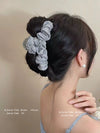 Pleated Mesh Handmade Hairpin For Women