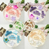 Plumeria Flower Hairpin Set Acrylic Baking Paint Female Headwear