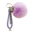Plush Bell Car Keychain And Bag Pendant Cute And Creative
