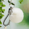 Plush Bell Car Keychain And Bag Pendant Cute And Creative