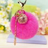 Plush Bell Car Keychain And Bag Pendant Cute And Creative