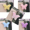 Plush Butterfly Keychain Pendant Cute Cartoon Bag Doll Decoration Hanging Accessories