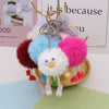 Plush Cartoon Keychain Bag Pendant Car Keychain