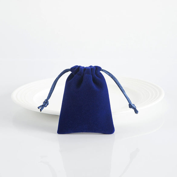 Plush Cloth Jewelry Storage Bag For Earrings And Bracelets