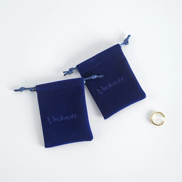 Plush Cloth Jewelry Storage Bag For Earrings And Bracelets