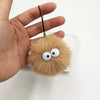 Plush Elf Coal Fur Ball Pendant For Bags Earphones Mobile Phones And Schoolbags