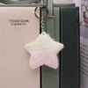 Plush Fivepointed Star Keychain Pendant Cute Cartoon Bag Doll Decoration Hanging Accessories