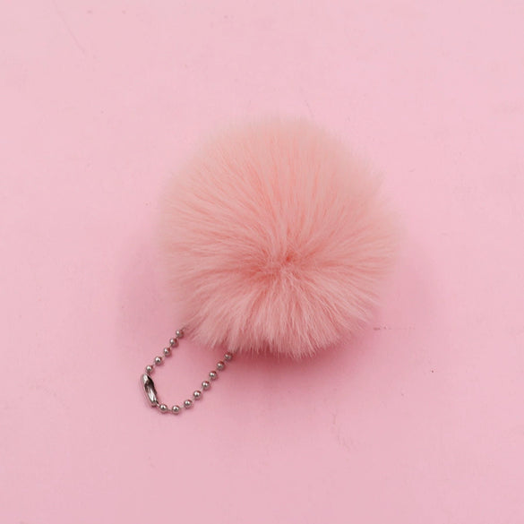 Plush Fur Ball Key Chain