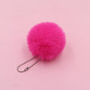 Plush Fur Ball Key Chain