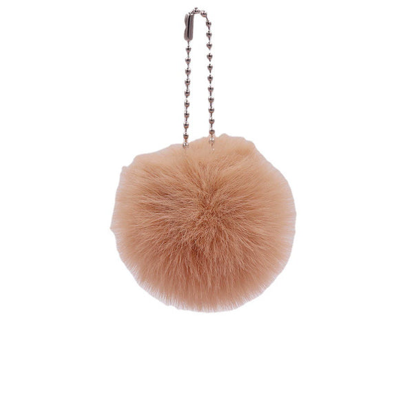 Plush Fur Ball Key Chain