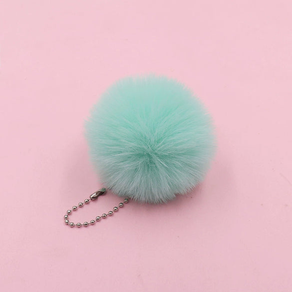 Plush Fur Ball Key Chain
