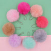 Plush Fur Ball Key Chain
