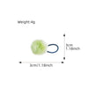 Plush Handmade Hair Ball Hair Rope High Elastic Hair Accessories