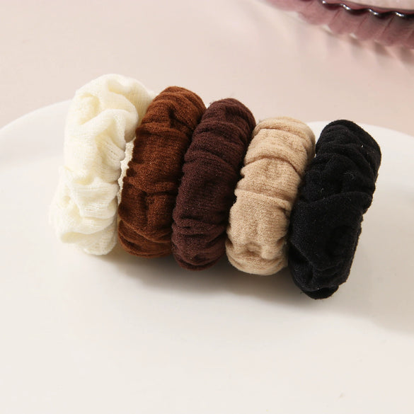 Plush Handmade Women's Hair Tie Headwear High Elasticity