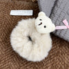 Plush Heart Hair Accessories Handmade For Girls