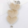 Plush Heart Handwoven Bracelet And Mobile Phone Case Chain Jewelry Accessories