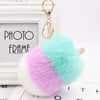 Plush Ice Cream And Popsicle Style Keychain And Bag Pendant