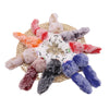 Plush Imitation Rex Rabbit Fur Yellow Duck And Fox Keychain Pendant