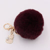 Plush Pearl Cat Keychain And Bag Pendant