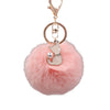 Plush Pearl Cat Keychain And Bag Pendant