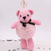 Plush Pineapple Bear Keychain Bag Pendant Car Keychain
