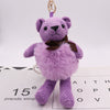 Plush Pineapple Bear Keychain Bag Pendant Car Keychain