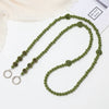Plush Plastic Resin Mobile Phone Lanyard With Love Water Drops Bell Pattern Semimanual Craft