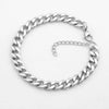 Polished Stainless Steel Bracelet With Floral And Diamond Pattern Details Unisex Fashion Jewelry For Men And Women