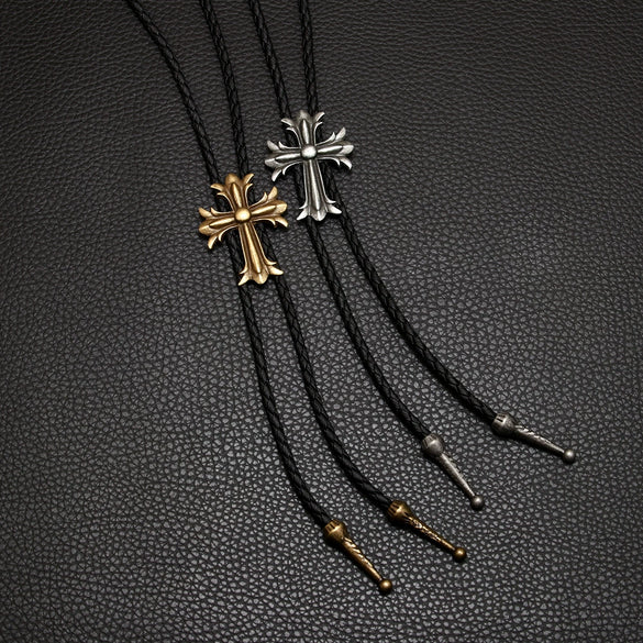 Polo Tie Alloy Geometric Electroplating Unisex