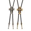 Polo Tie Alloy Geometric Electroplating Unisex