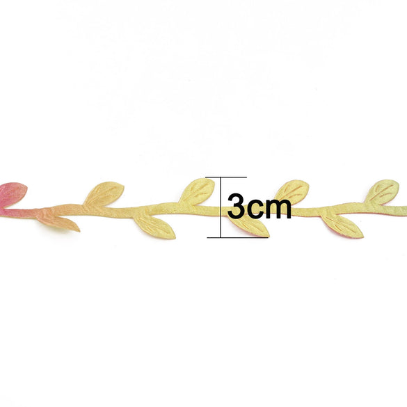 Polyester Cloth Leaves Lace Handmade Jewelry Wholesale For Home Decoration