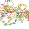 Polyester Cloth Leaves Lace Handmade Jewelry Wholesale For Home Decoration