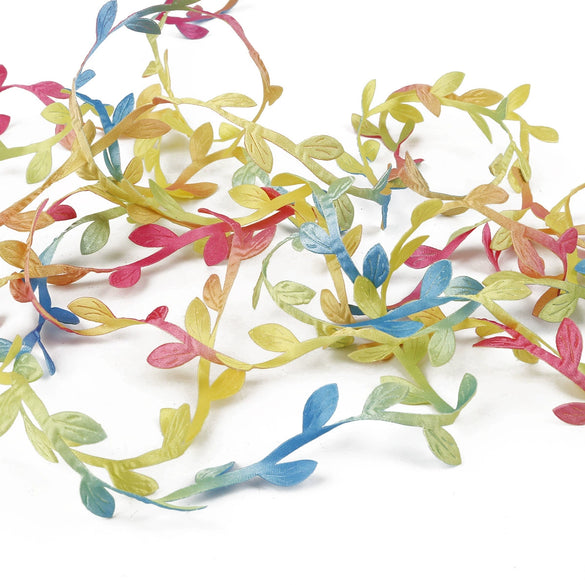 Polyester Cloth Leaves Lace Handmade Jewelry Wholesale For Home Decoration