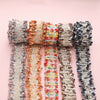 Polyester Lace Jewelry And Garment Accessories Handmade With Glass And Glaze Materials Braided Line Rope